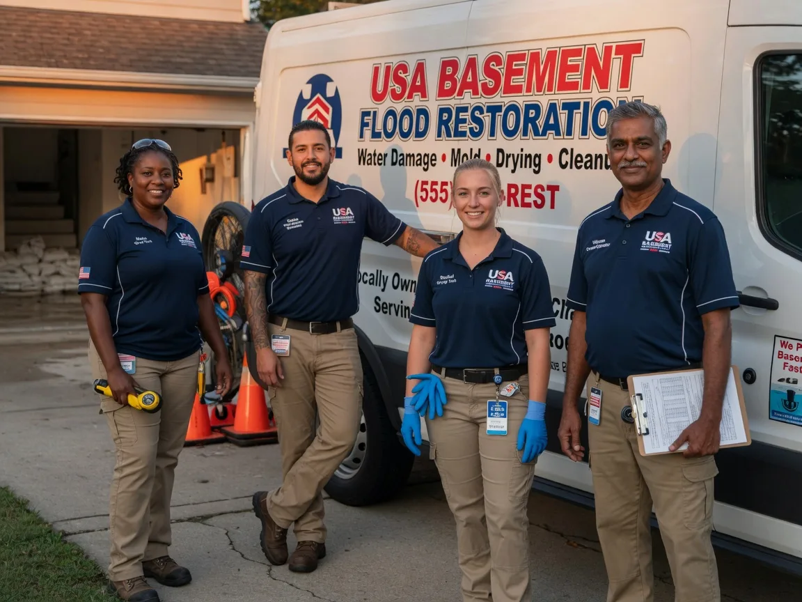Basement Flood Cleanup company in Olpe, KS